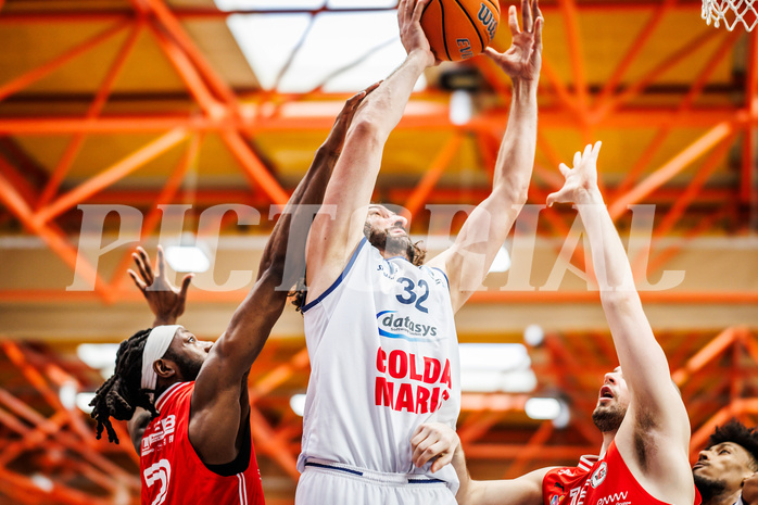 Basketball, win2day Basketball Superliga 2024/25, Playoffs Viertelfinale 2. Spiel
, BBC Nord Dragonz, Flyers Wels, Sead Hadzifejzovic (32)
