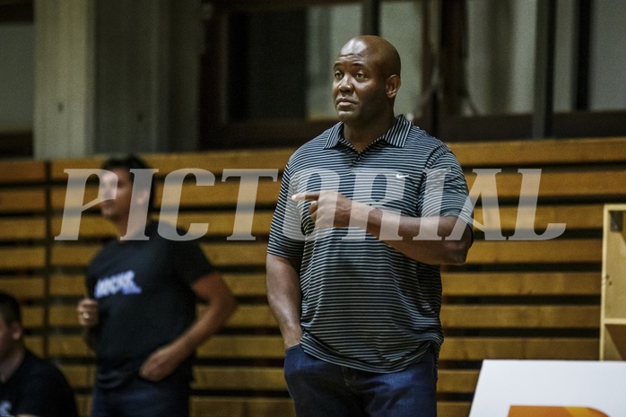 Basketball, ABL 2018/19, Basketball Cup 2.Runde, Mattersburg Rocks, Dornbirn Lions, James WILLIAMS (Headcoach)