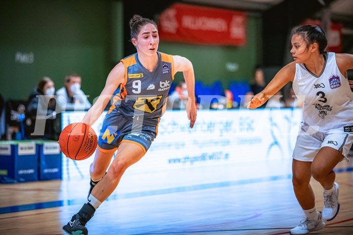 Basketball Basketball Damen Superliga 2021/22, Grunddurchgang 7.Runde Vienna D.C. Timberwolves vs. BK Duchess Klosterneuburg
