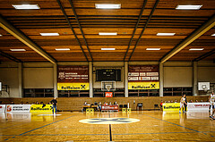 Basketball, Basketball Zweite Liga, Grunddurchgang 9.Runde, Mattersburg Rocks, Mistelbach Mustangs, Rocks Hallenbranding