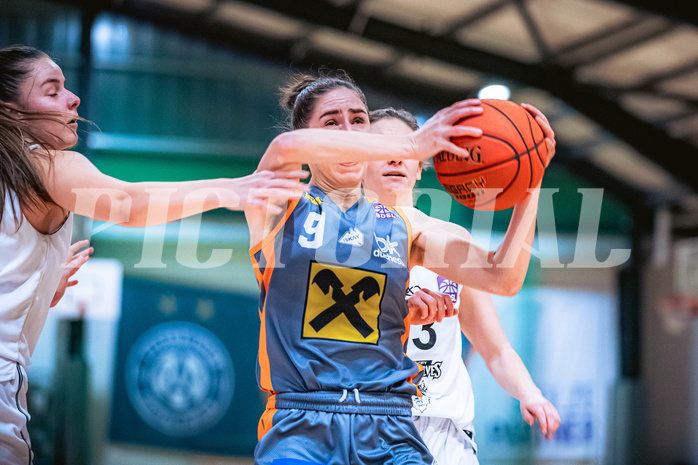 Basketball Basketball Damen Superliga 2021/22, Grunddurchgang 7.Runde Vienna D.C. Timberwolves vs. BK Duchess Klosterneuburg
