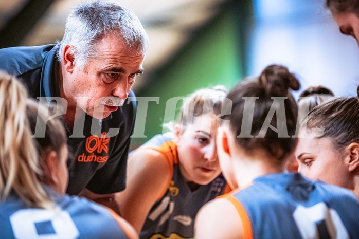 Basketball Basketball Damen Superliga 2021/22, Grunddurchgang 7.Runde Vienna D.C. Timberwolves vs. BK Duchess Klosterneuburg
