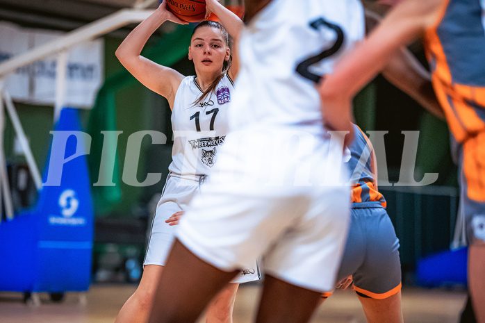 Basketball Basketball Damen Superliga 2021/22, Grunddurchgang 7.Runde Vienna D.C. Timberwolves vs. BK Duchess Klosterneuburg
