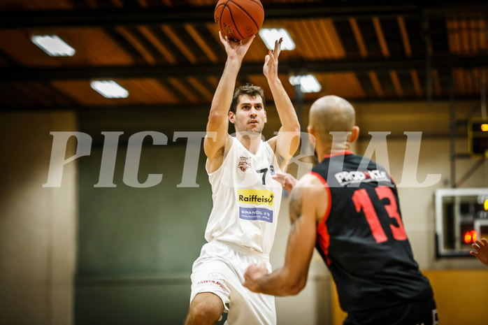 Basketball, Basketball Zweite Liga, Grunddurchgang 9.Runde, Mattersburg Rocks, Mistelbach Mustangs, Marko SOLDO (7)