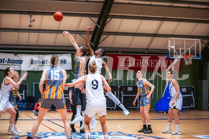 Basketball Basketball Damen Superliga 2021/22, Grunddurchgang 7.Runde Vienna D.C. Timberwolves vs. BK Duchess Klosterneuburg
