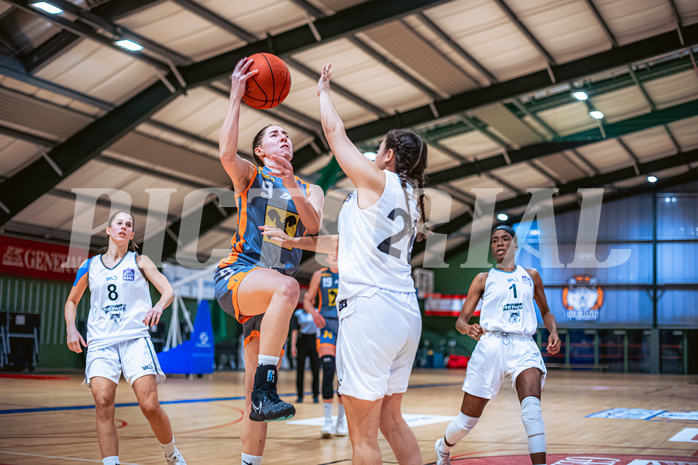 Basketball Basketball Damen Superliga 2021/22, Grunddurchgang 7.Runde Vienna D.C. Timberwolves vs. BK Duchess Klosterneuburg
