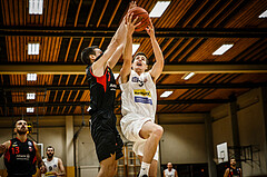 Basketball, Basketball Zweite Liga, Grunddurchgang 9.Runde, Mattersburg Rocks, Mistelbach Mustangs, Ivan Begic (35)