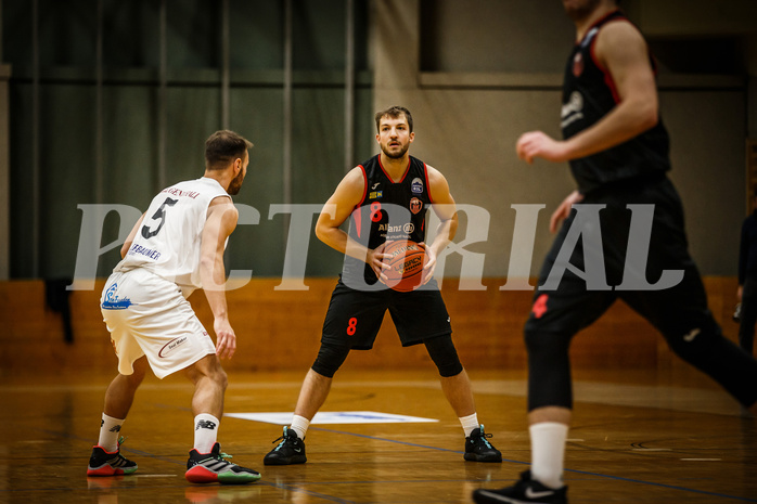 Basketball, Basketball Zweite Liga, Grunddurchgang 9.Runde, Mattersburg Rocks, Mistelbach Mustangs, Jan Kozina (8)