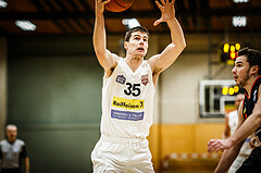 Basketball, Basketball Zweite Liga, Grunddurchgang 9.Runde, Mattersburg Rocks, Mistelbach Mustangs, Ivan Begic (35)