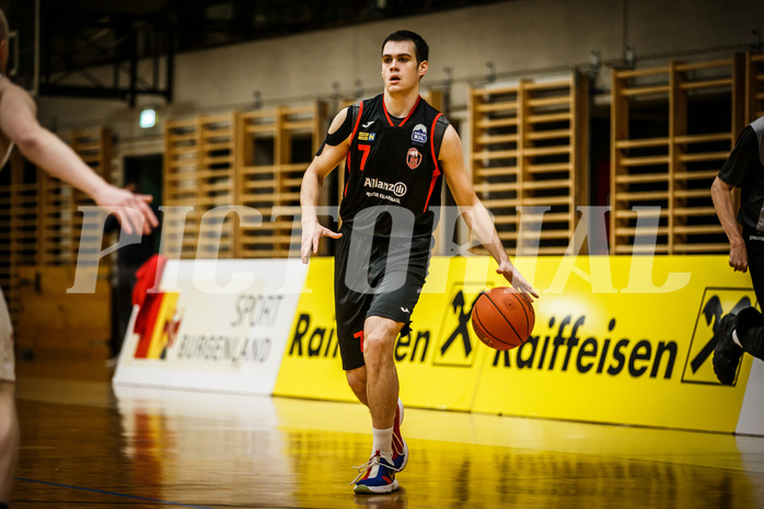 Basketball, Basketball Zweite Liga, Grunddurchgang 9.Runde, Mattersburg Rocks, Mistelbach Mustangs, Lukas Ringhofer (7)