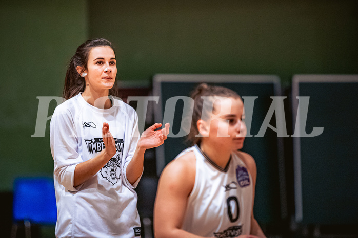 Basketball Basketball Damen Superliga 2021/22, Grunddurchgang 7.Runde Vienna D.C. Timberwolves vs. BK Duchess Klosterneuburg
