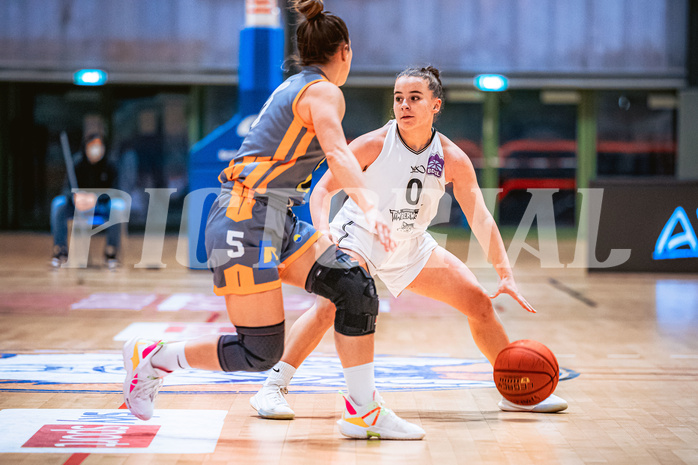 Basketball Basketball Damen Superliga 2021/22, Grunddurchgang 7.Runde Vienna D.C. Timberwolves vs. BK Duchess Klosterneuburg
