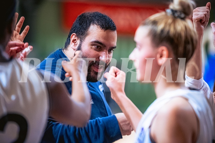 Basketball Basketball Damen Superliga 2021/22, Grunddurchgang 7.Runde Vienna D.C. Timberwolves vs. BK Duchess Klosterneuburg
