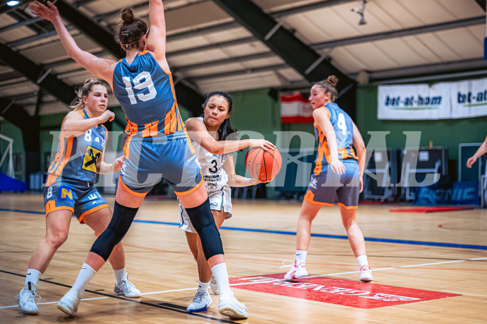 Basketball Basketball Damen Superliga 2021/22, Grunddurchgang 7.Runde Vienna D.C. Timberwolves vs. BK Duchess Klosterneuburg
