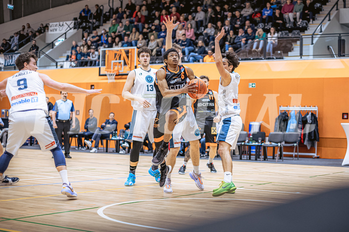 Basketball, Win2Day Superliga 2022/23, 3. Qualifikationsrunde, Vienna Timberwolves, Fürstenfeld Panthers, Steve Robinson Jr. (6)