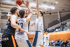 Basketball, Win2Day Superliga 2022/23, 3. Qualifikationsrunde, Vienna Timberwolves, Fürstenfeld Panthers, Andrija Blatancic (4)