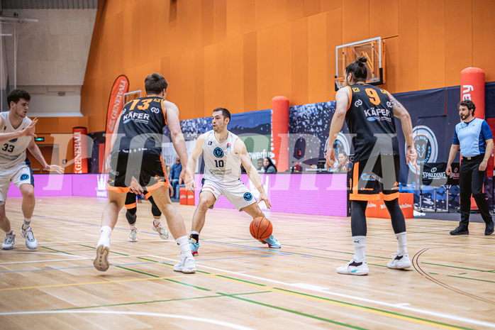 Basketball, Win2Day Superliga 2022/23, 3. Qualifikationsrunde, Vienna Timberwolves, Fürstenfeld Panthers, Jakob Szkutta (10)