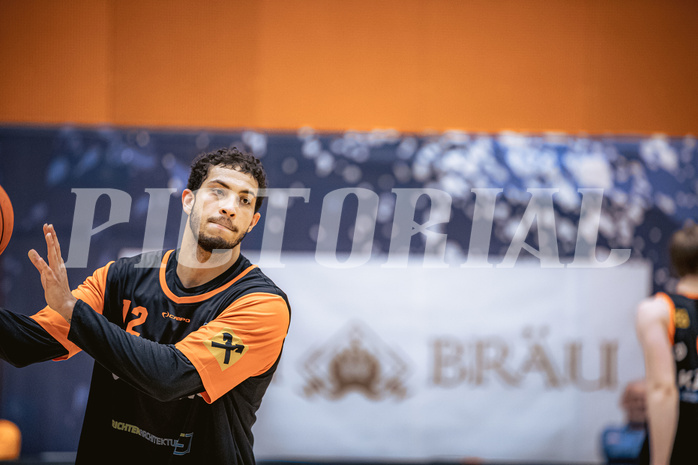 Basketball, Win2Day Superliga 2022/23, 3. Qualifikationsrunde, Vienna Timberwolves, Fürstenfeld Panthers, Jaylen Butz (12)