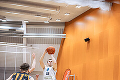 Basketball, Win2Day Superliga 2022/23, 3. Qualifikationsrunde, Vienna Timberwolves, Fürstenfeld Panthers, Jakob Szkutta (10)