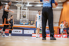 Basketball, Win2Day Superliga 2022/23, 3. Qualifikationsrunde, Vienna Timberwolves, Fürstenfeld Panthers, Chris Vogt (33)