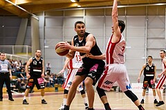 Basketball, 2.Bundesliga, Playoff Semifinale Spiel 3, UBC St.Pölten, Mattersburg Rocks, Ramiz Suljanovic (15)