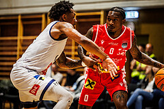 Basketball, win2day Basketball Superliga 2024/25, Grunddurchgang Runde 7, BBC Nord Dragonz, Traiskirchen Lions, Cedric Russell (0)