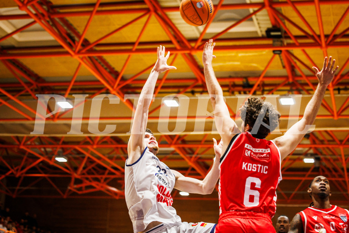 Basketball, win2day Basketball Superliga 2024/25, Grunddurchgang Runde 7, BBC Nord Dragonz, Traiskirchen Lions, Dogus Demirel (23)