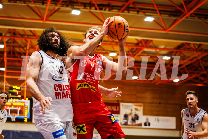 Basketball, win2day Basketball Superliga 2024/25, Grunddurchgang Runde 7, BBC Nord Dragonz, Traiskirchen Lions, Ryan Moffat (4)