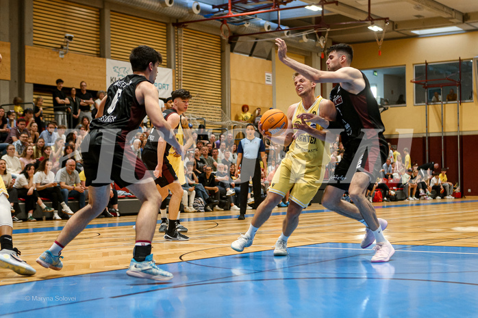 01.05.2025 Basketball Zweite Liga 2024/25, Playoffs, Finale Spiel 2 Wörthersee Piraten vs. Mistelbach Mustangs