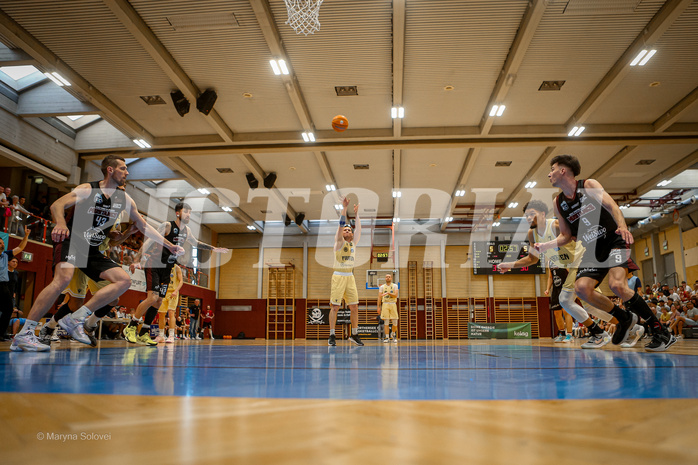 01.05.2025 Basketball Zweite Liga 2024/25, Playoffs, Finale Spiel 2 Wörthersee Piraten vs. Mistelbach Mustangs
