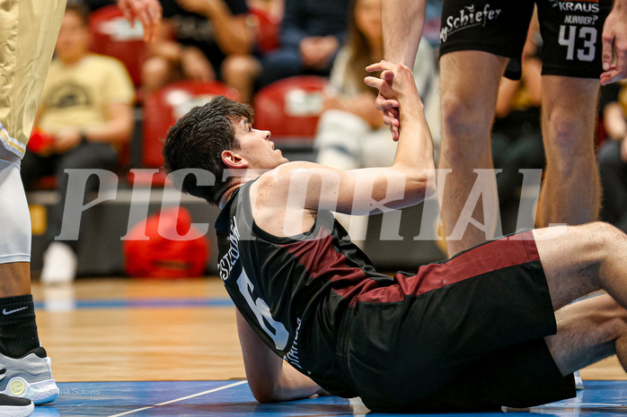 01.05.2025 Basketball Zweite Liga 2024/25, Playoffs, Finale Spiel 2 Wörthersee Piraten vs. Mistelbach Mustangs
