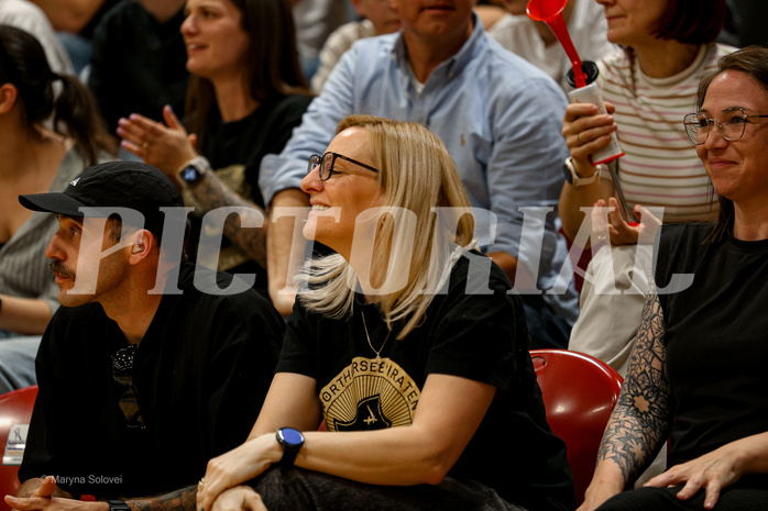 01.05.2025 Basketball Zweite Liga 2024/25, Playoffs, Finale Spiel 2 Wörthersee Piraten vs. Mistelbach Mustangs