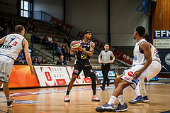 Basketball, Admiral Basketball Superliga 2019/20, Platzierungsrunde 5. Runde, Oberwart Gunners, Flyers Wels, Derek Jackson Jr. (6)