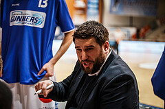 Basketball, Admiral Basketball Superliga 2019/20, Platzierungsrunde 5. Runde, Oberwart Gunners, Flyers Wels, Horst Leitner (Coach)