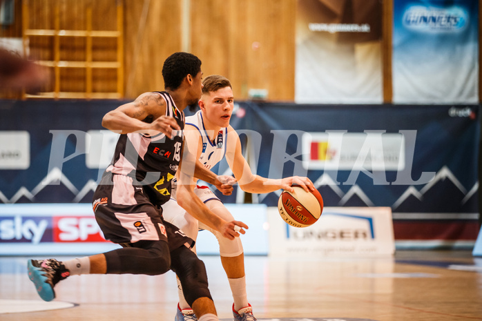 Basketball, Admiral Basketball Superliga 2019/20, Platzierungsrunde 5. Runde, Oberwart Gunners, Flyers Wels, Edi Patekar (9)