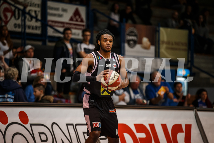 Basketball, Admiral Basketball Superliga 2019/20, Platzierungsrunde 5. Runde, Oberwart Gunners, Flyers Wels, Cameron Delaney (9)