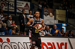 Basketball, Admiral Basketball Superliga 2019/20, Platzierungsrunde 5. Runde, Oberwart Gunners, Flyers Wels, Cameron Delaney (9)