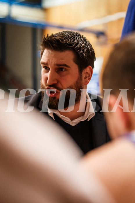 Basketball, Admiral Basketball Superliga 2019/20, Platzierungsrunde 5. Runde, Oberwart Gunners, Flyers Wels, Horst Leitner (Coach)