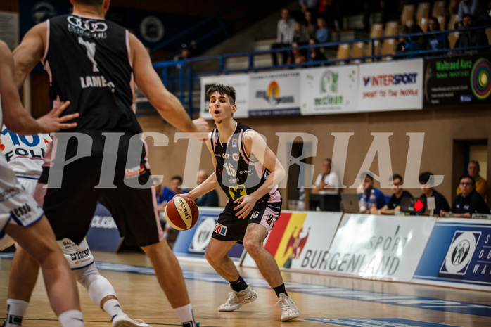 Basketball, Admiral Basketball Superliga 2019/20, Platzierungsrunde 5. Runde, Oberwart Gunners, Flyers Wels, Elvir Jakupovic (16)