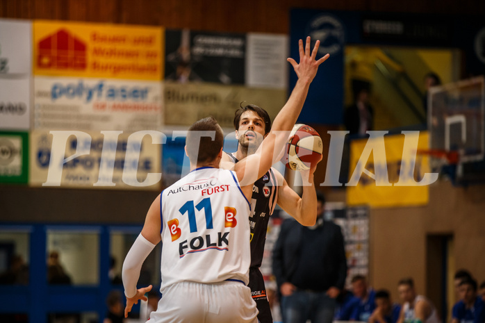 Basketball, Admiral Basketball Superliga 2019/20, Platzierungsrunde 5. Runde, Oberwart Gunners, Flyers Wels, Thomas Csebits (4)