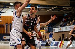 Basketball, Admiral Basketball Superliga 2019/20, Platzierungsrunde 5. Runde, Oberwart Gunners, Flyers Wels, Davor Lamesic (7)