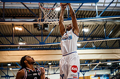 Basketball, Admiral Basketball Superliga 2019/20, Platzierungsrunde 5.Runde, Oberwart Gunners, Flyers Wels, Orion Outerbridge (8)