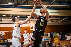 Basketball, Admiral Basketball Superliga 2019/20, Platzierungsrunde 5.Runde, Oberwart Gunners, Flyers Wels, Benjamin Blazevic (12)