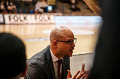 Basketball, Admiral Basketball Superliga 2019/20, Platzierungsrunde 5.Runde, Oberwart Gunners, Flyers Wels, Sebastian Waser (Head Coach)