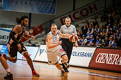 Basketball, Admiral Basketball Superliga 2019/20, Platzierungsrunde 5. Runde, Oberwart Gunners, Flyers Wels, Sebastian Käferle (7)