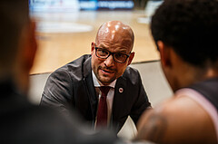 Basketball, Admiral Basketball Superliga 2019/20, Platzierungsrunde 5. Runde, Oberwart Gunners, Flyers Wels, Sebastian Waser (Head Coach)