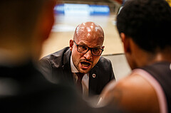 Basketball, Admiral Basketball Superliga 2019/20, Platzierungsrunde 5. Runde, Oberwart Gunners, Flyers Wels, Sebastian Waser (Head Coach)