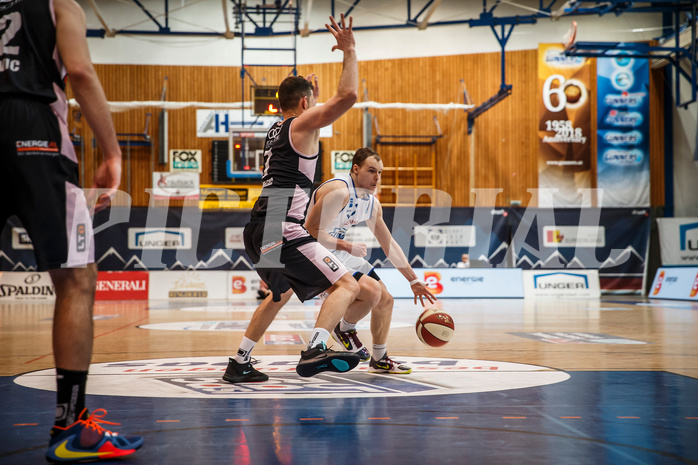 Basketball, Admiral Basketball Superliga 2019/20, Platzierungsrunde 5.Runde, Oberwart Gunners, Flyers Wels, Sebastian Käferle (7)