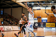 Basketball, Admiral Basketball Superliga 2019/20, Platzierungsrunde 5.Runde, Oberwart Gunners, Flyers Wels, Derek Jackson Jr. (6)