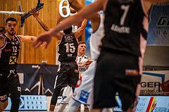 Basketball, Admiral Basketball Superliga 2019/20, Platzierungsrunde 5. Runde, Oberwart Gunners, Flyers Wels, Edi Patekar (9)